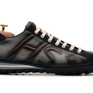 Handbemalte Ledersneaker